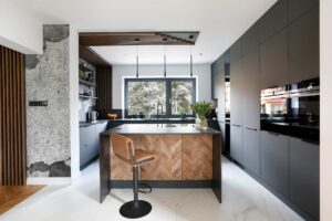 Luksusowa i modna kuchnia